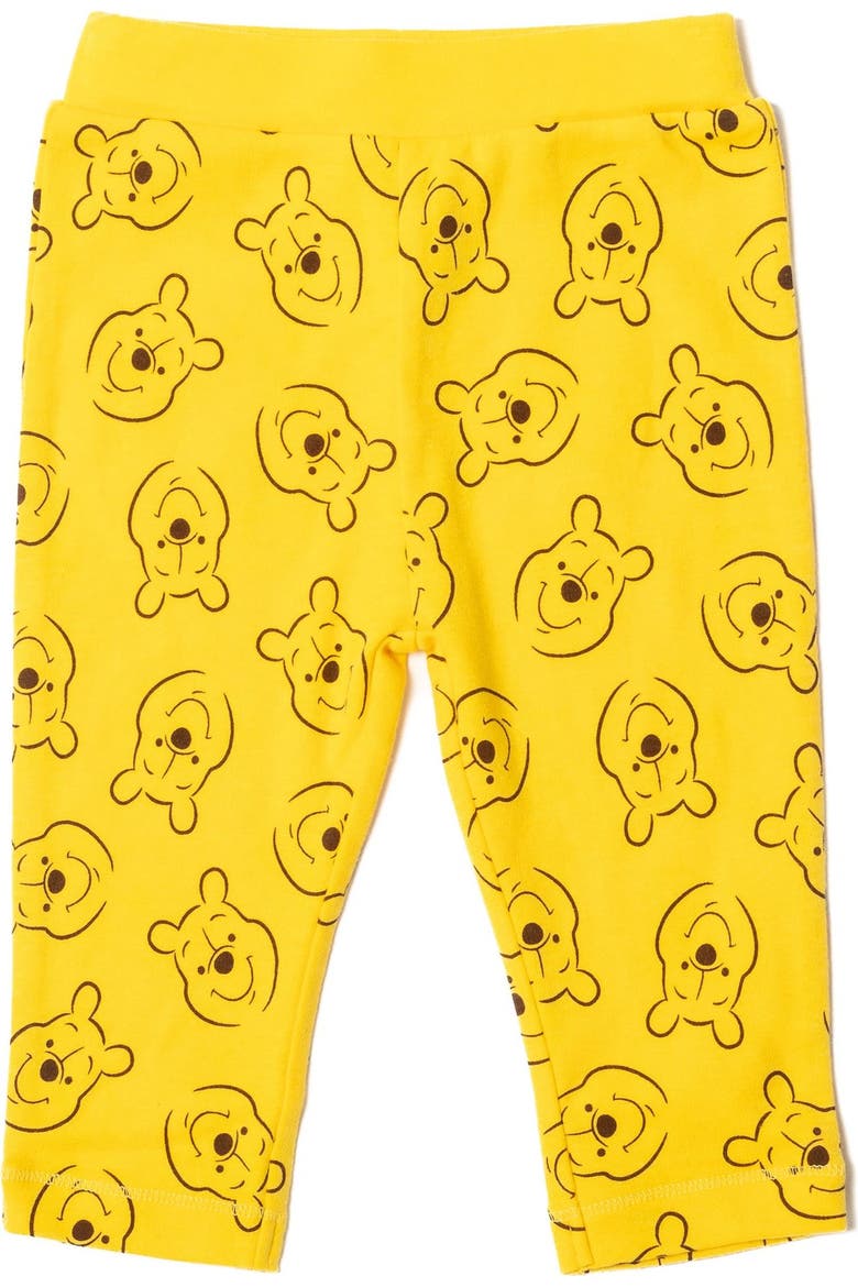 Winnie the Pooh Cosplay 3-Piece Bodysuit Pants and Hat Set, Alternate, color, Winnie Pooh Yellow