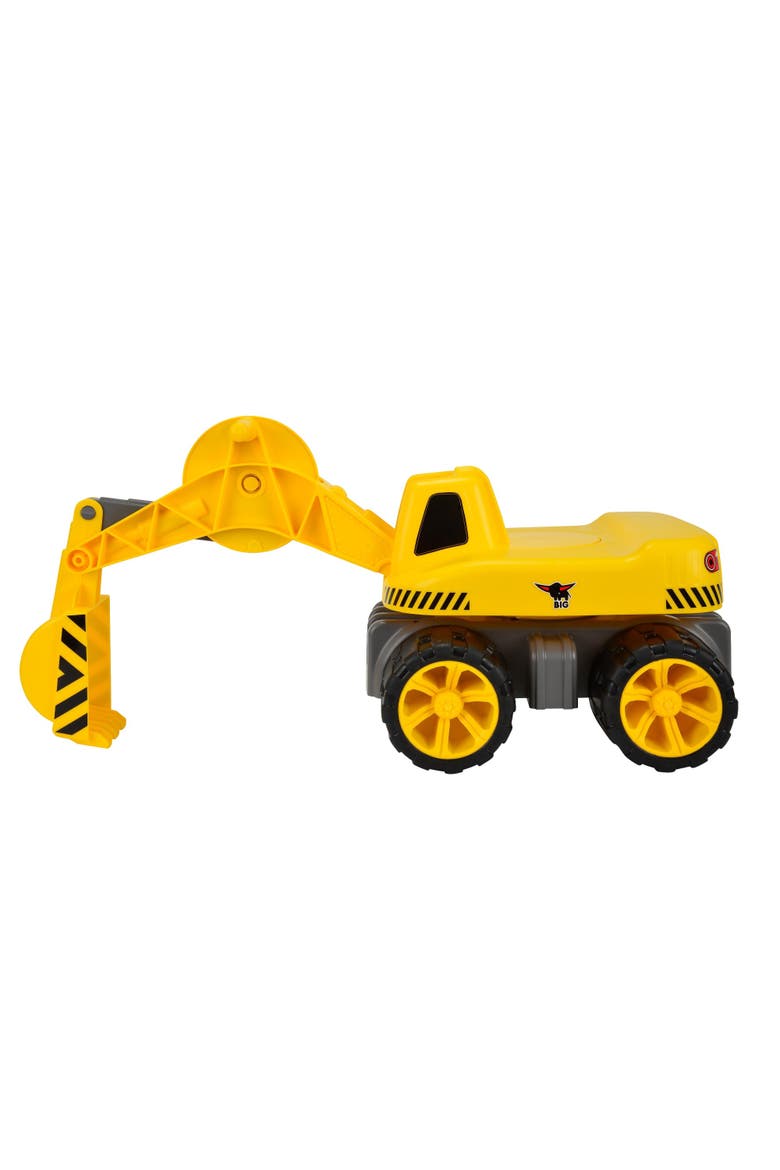 Power Worker Maxi Digger Excavator Vehicle, Alternate, color, Yellow