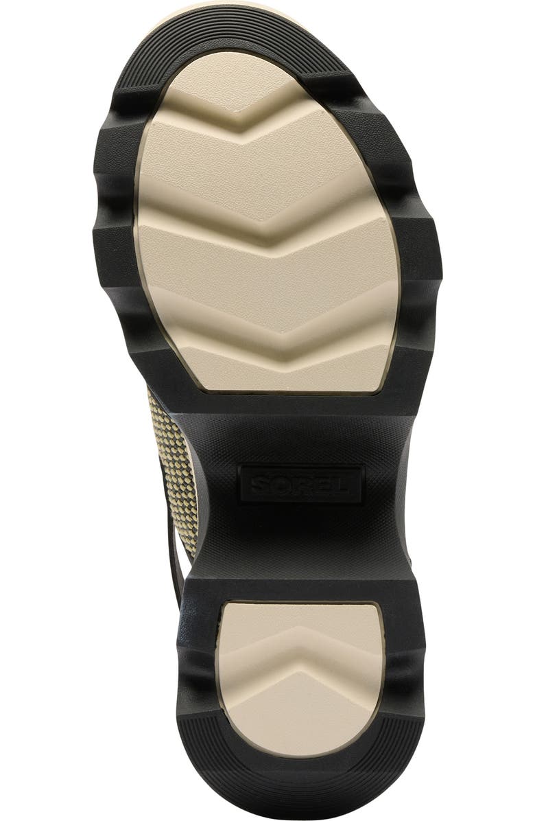 SOREL Kinetic<sup>™</sup> Aura Slingback Platform Sandal, Alternate, color, Black/ Bleached Ceramic