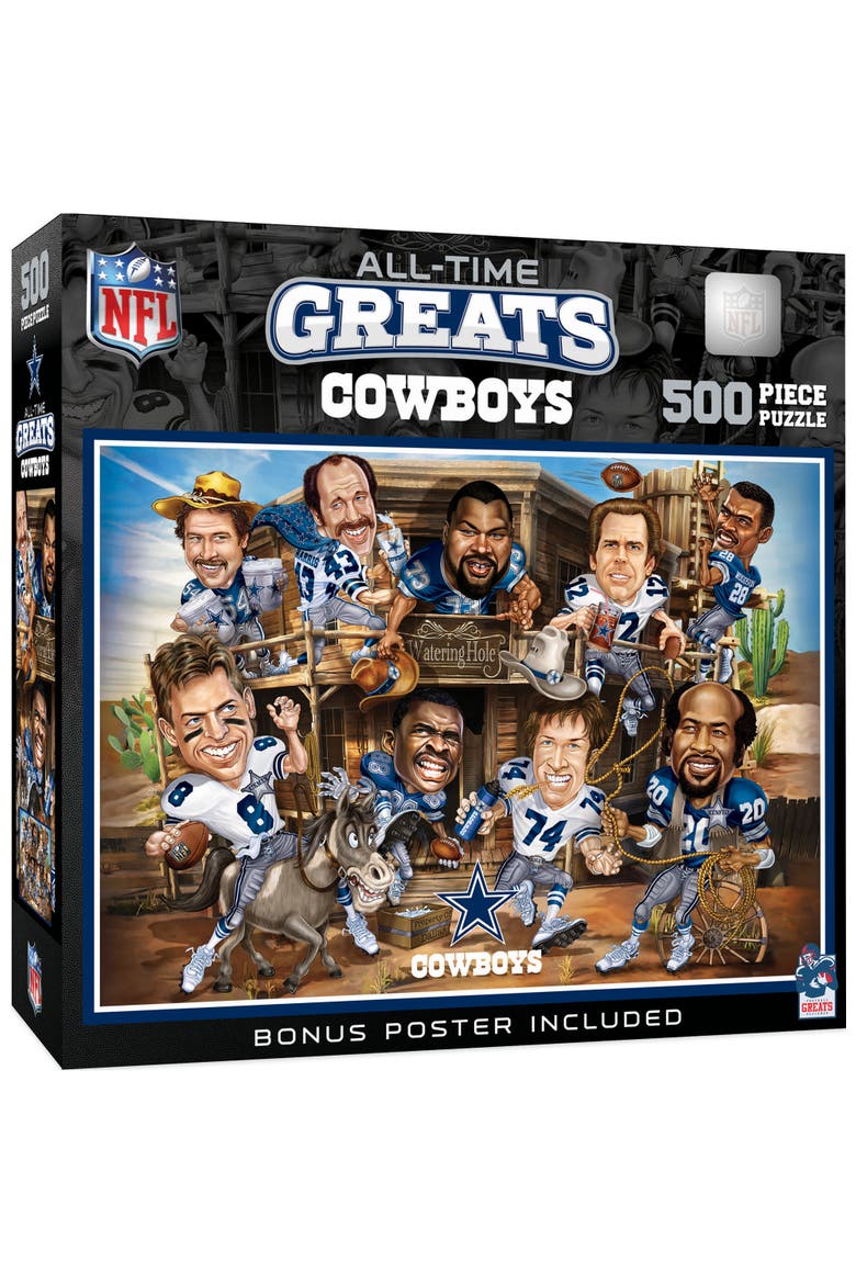 Dallas Cowboys 500 Piece Puzzle, Main, color, Multicolor