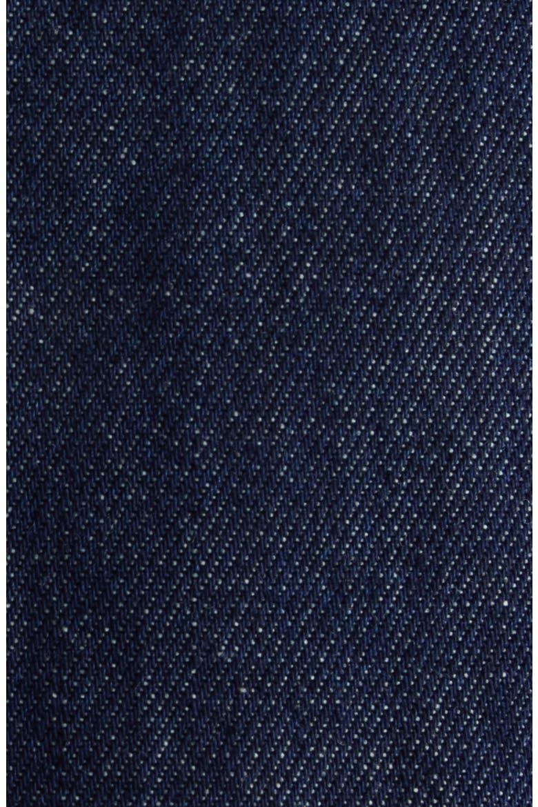 Vesto Bubble Hem Denim Jacket, Alternate, color, INDIGO
