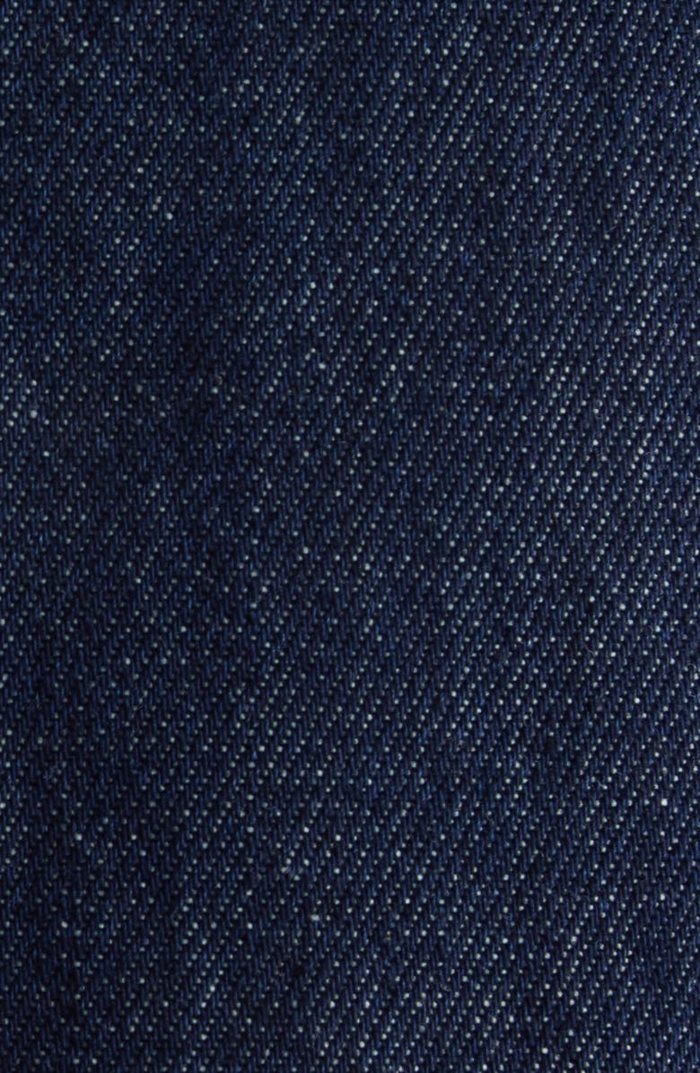 Dries Van Noten Vesto Bubble Hem Denim Jacket, Alternate, color, Indigo