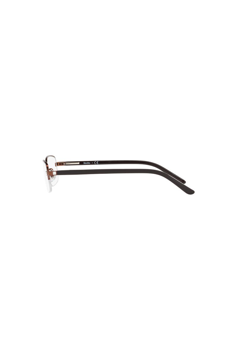 49mm Rectangle optical glasses, Alternate, color, Copper