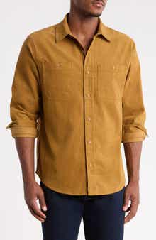 Long Sleeve Corduroy Shirt