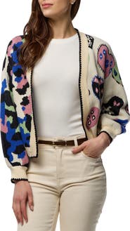 SAACHI Wild Heart Crop Cardigan