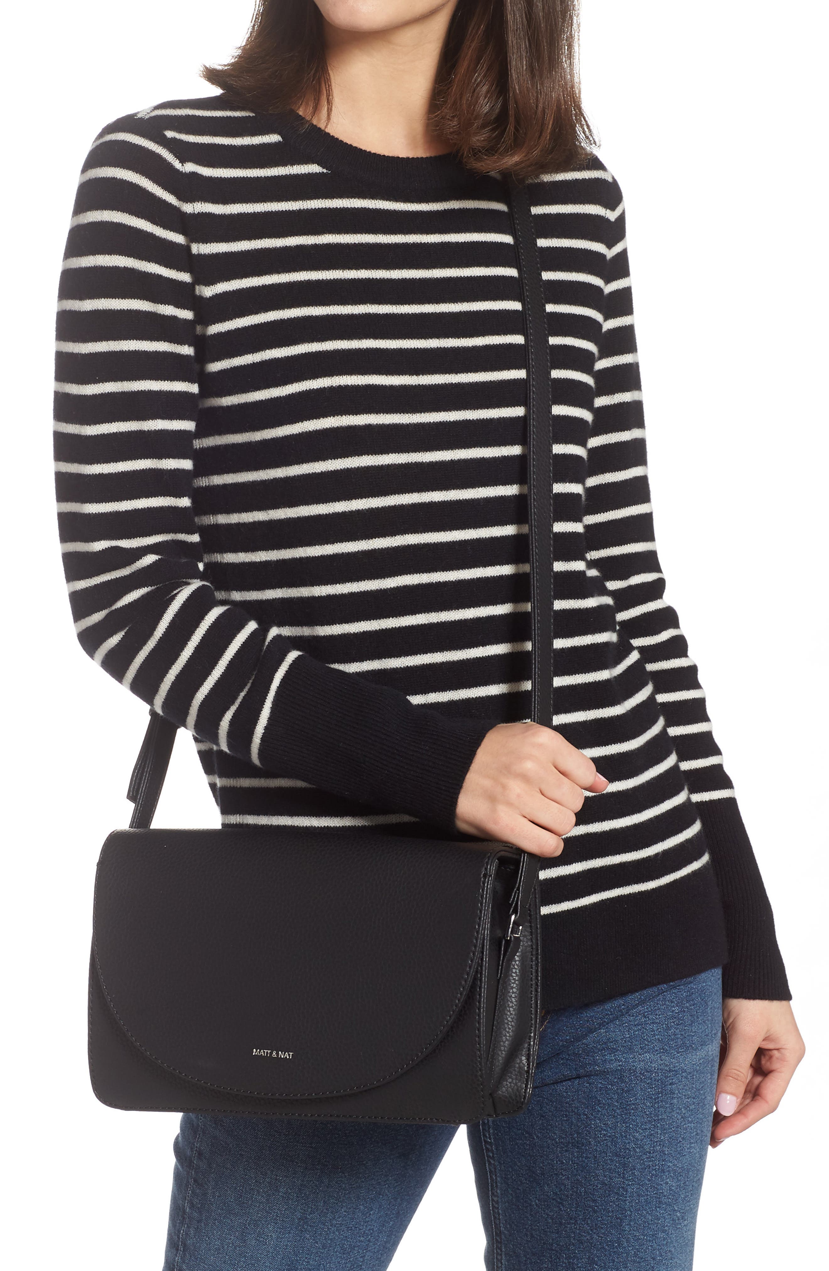 Matt & Nat Purity Sofi Water Resistant Vegan Leather Crossbody Bag, Alternate, color, 