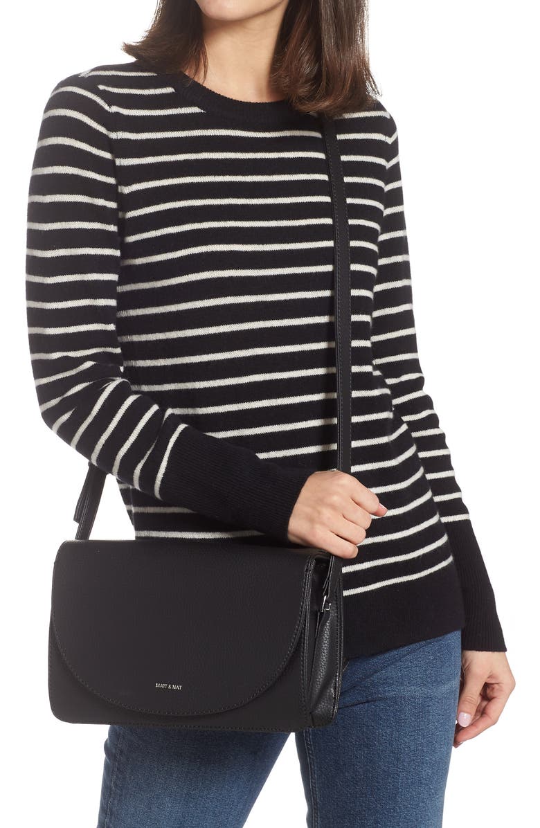 Matt & Nat Purity Sofi Water Resistant Vegan Leather Crossbody Bag, Alternate, color,