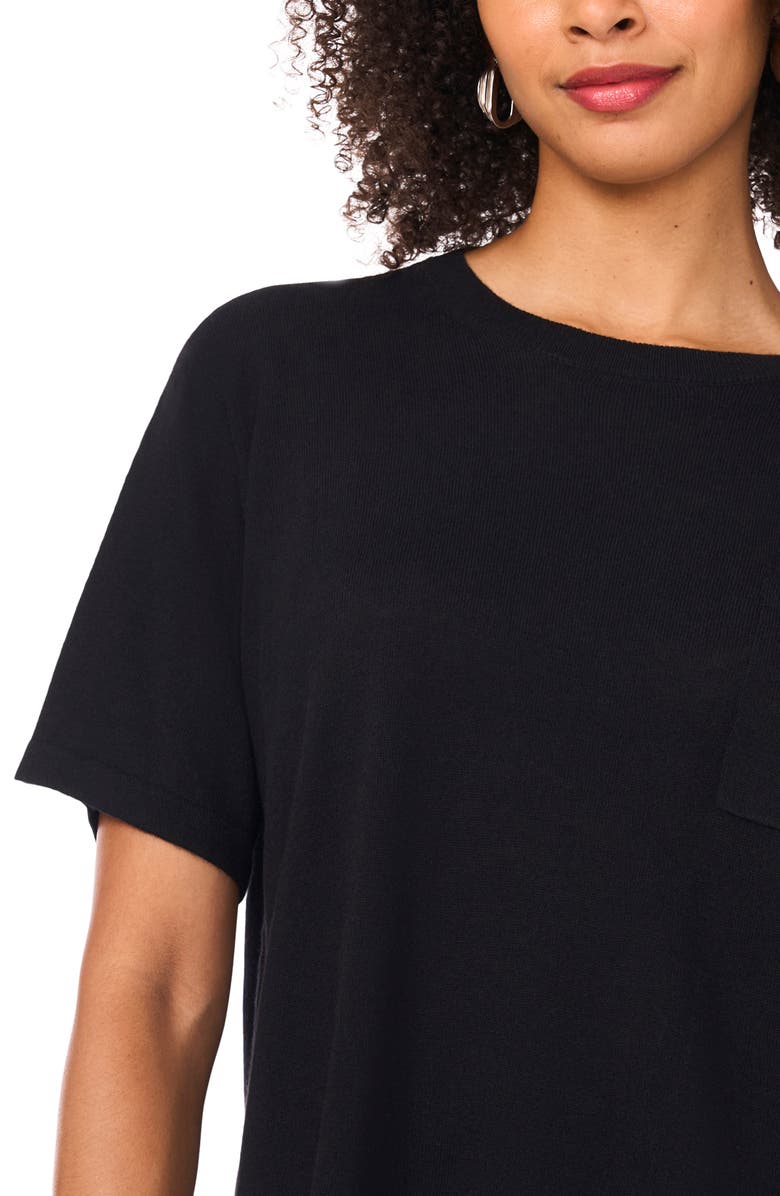 Halogen<sup>®</sup> Pocket T-Shirt, Alternate, color, Rich Black