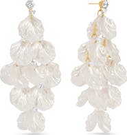 EYE CANDY LOS ANGELES Leizu Shell Drop Earrings