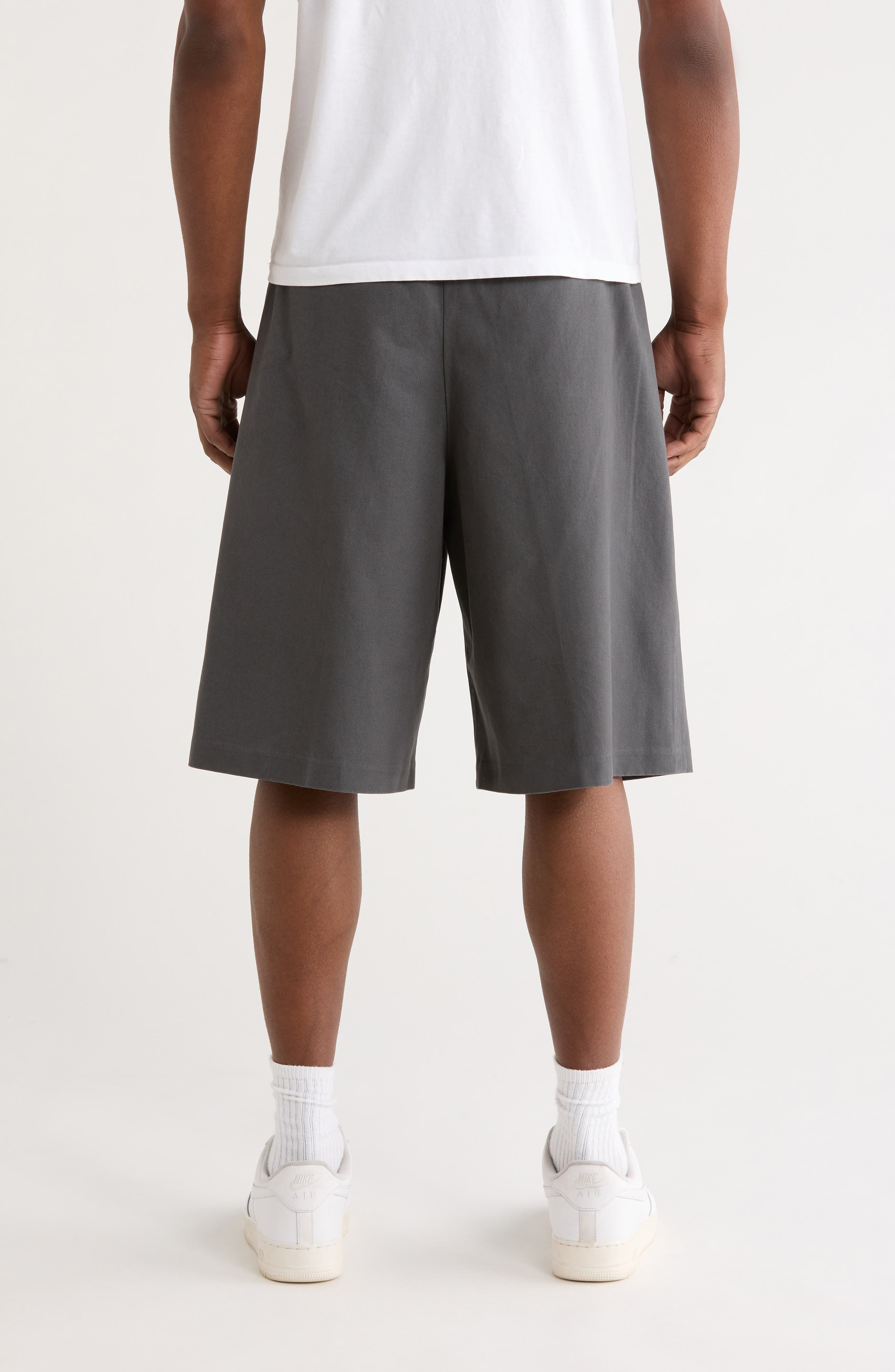 Fear of God Essentials Pleat Front Relaxed Fit Drawstring Cotton