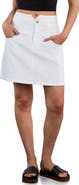 Wash Lab Denim Penelope Denim Miniskirt