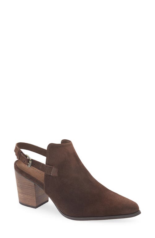 Chocolat Blu Evie Slingback Bootie In Brown