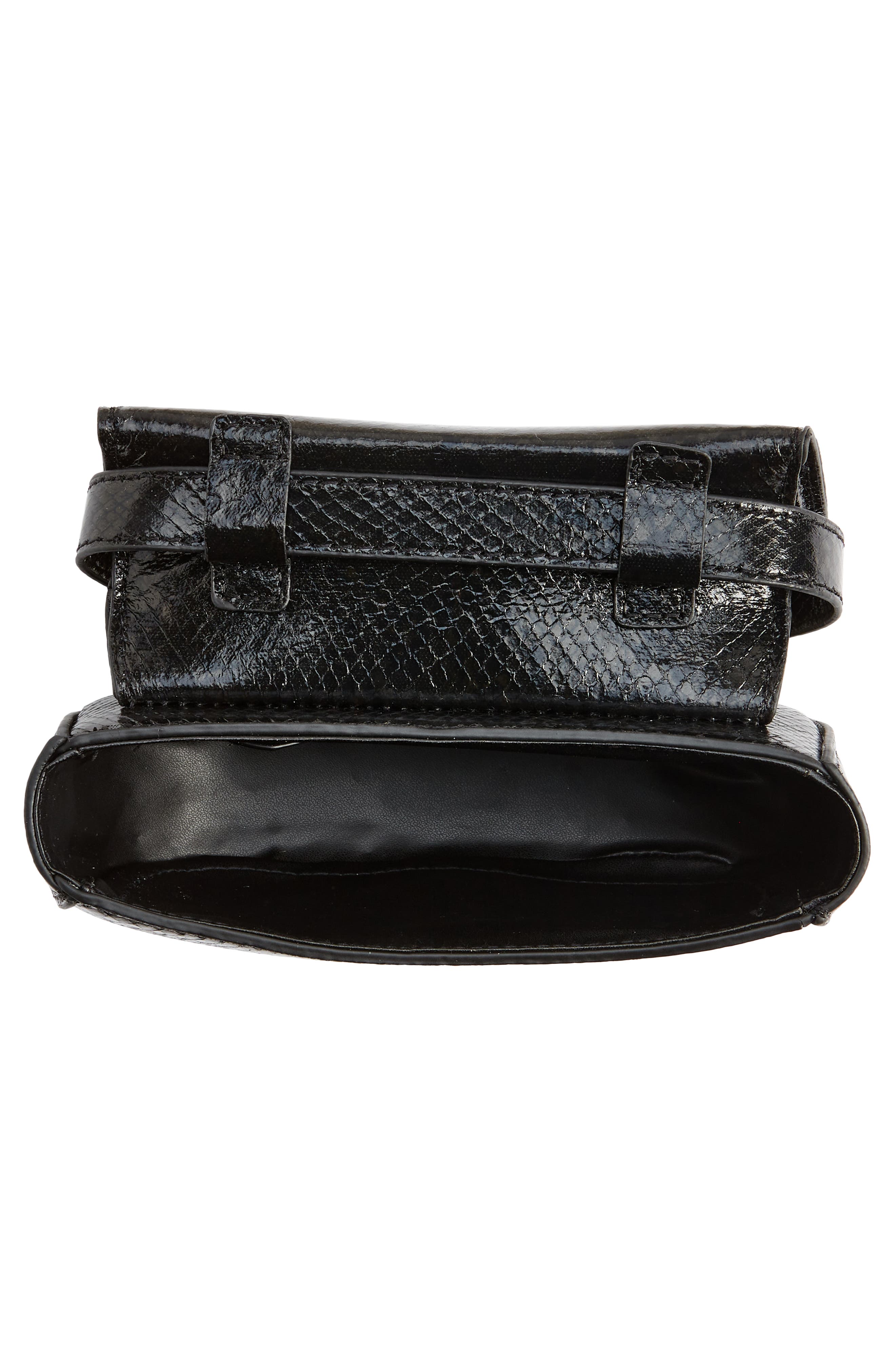 Topshop Hardware Crossbody Bag, Alternate, color, 