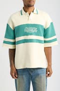 DIET STARTS MONDAY Fleece Panel Polo