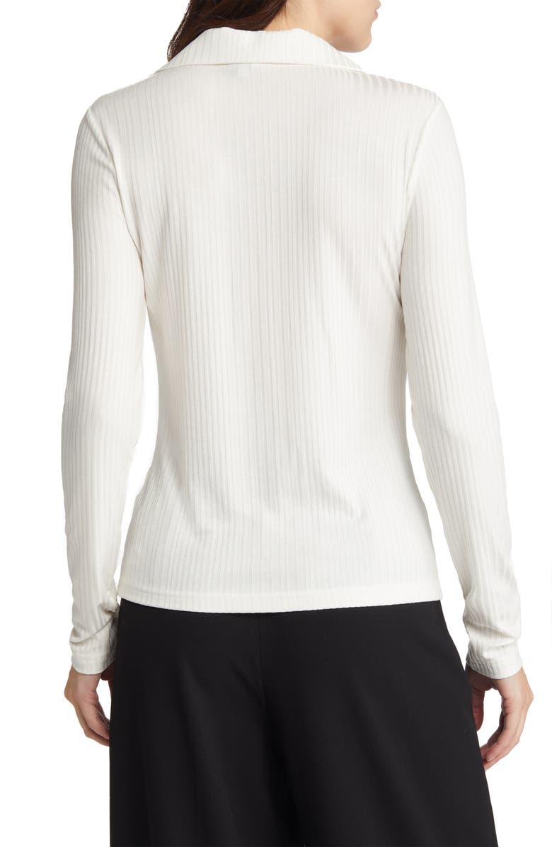 & Other Stories Long Sleeve Rib Polo, Alternate, color, 