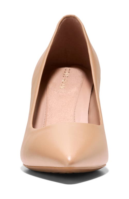 Cole Haan Go-to Park Pump In Tuscan Sand Leather