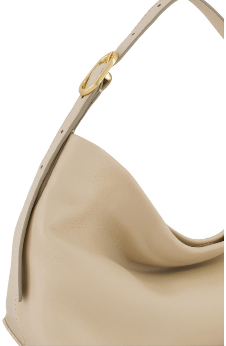 Vince Small Plonge Vivian Leather Hobo Bag, Alternate, color, Marzipan