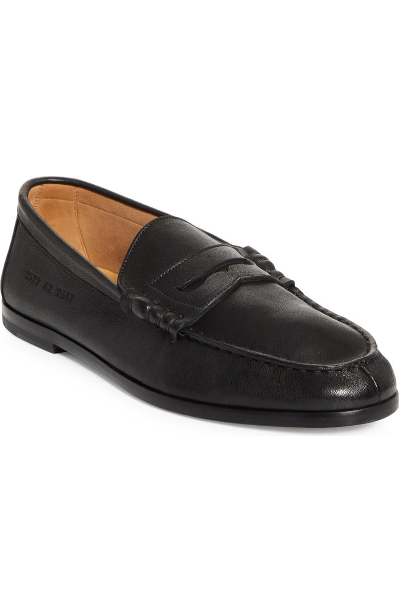 Common Projects Soft Penny Loafer, Main, color, Black
