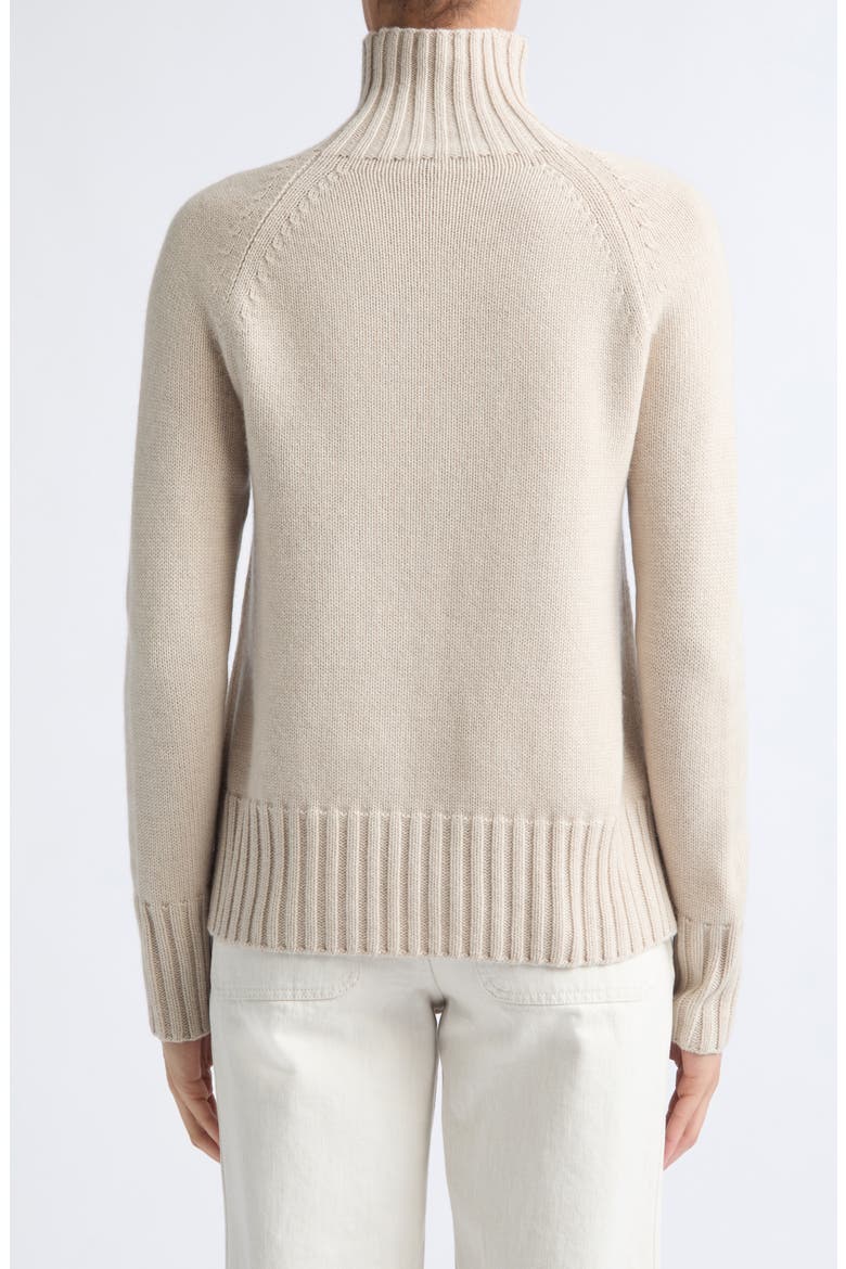 Mantova Wool & Cashmere Turtleneck Sweater, Alternate, color, ALBINO