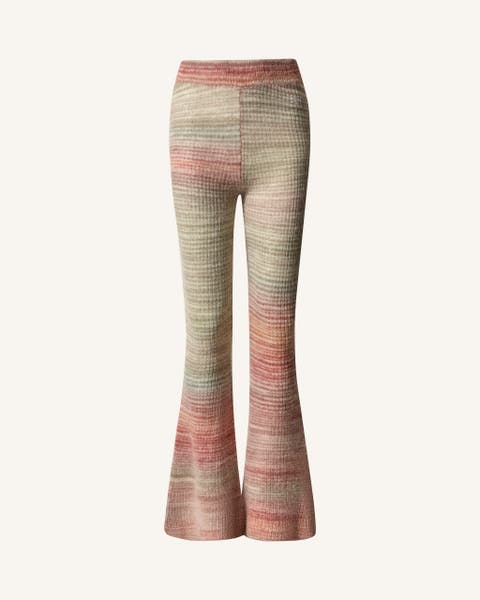 Wool Pastel Knit Pant
