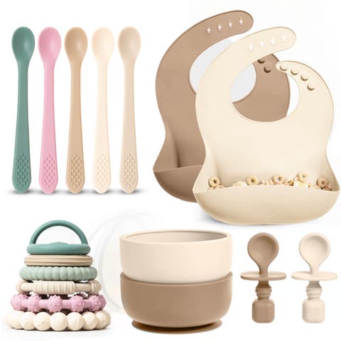 Silicone Baby Essentials Set 17-Piece