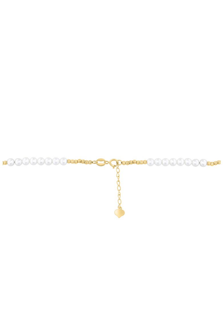Freshwater Pearl Beaded Necklace, Alternate, color, WHITE