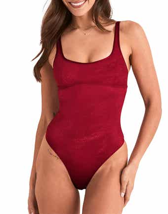Seamless Sculpt Mid Thigh Bodysuit