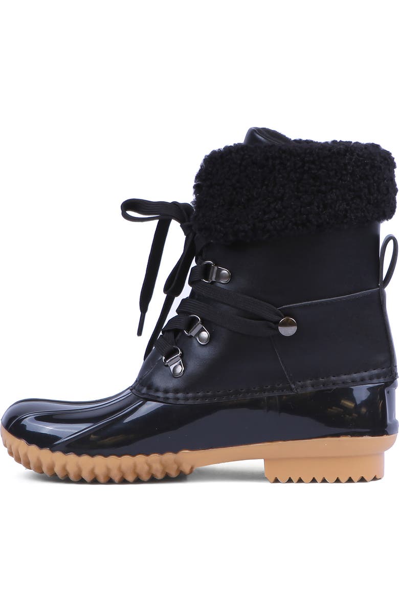 DV by Dolce Vita DV DOLCE VITA Faux Shearling Trim Duck Boot, Alternate, color,