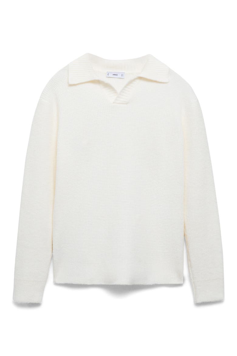 Polo Sweater, Main, color, OFF WHITE
