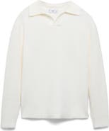 MANGO Polo Sweater