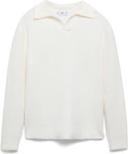 MANGO Polo Sweater