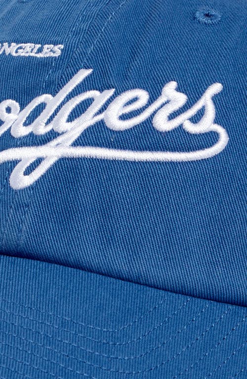 Sporty And Rich Sporty & Rich X La Dodgers Stadium Baseball Cap In Team Blue