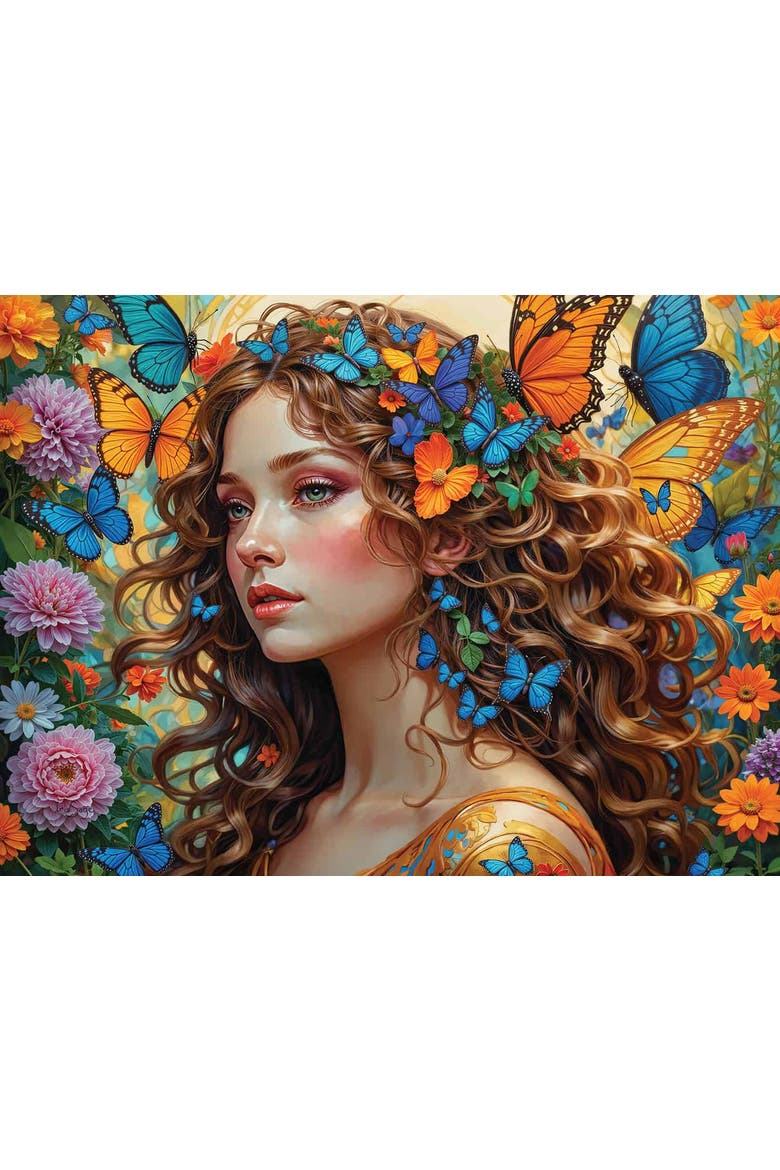 The Enchanted Garden Muse 1000 piece Jigsaw Puzzle for Adults, Alternate, color, Multicolor