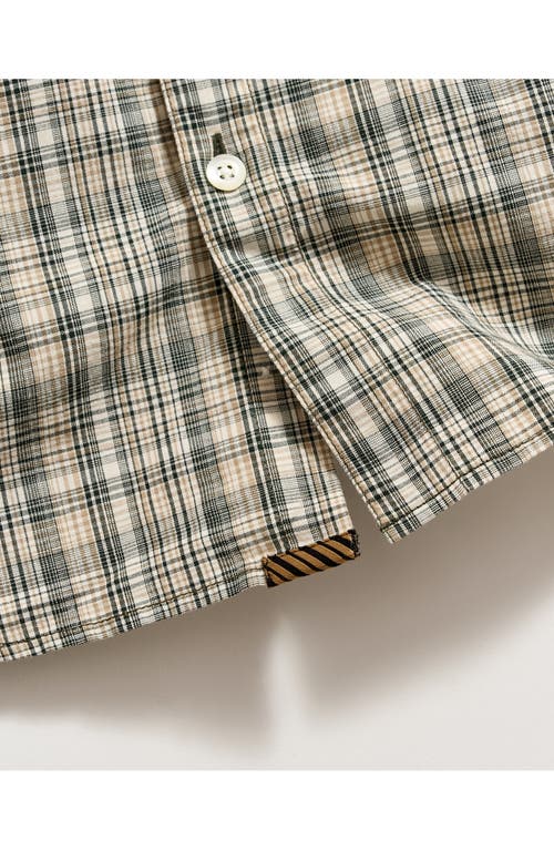 Billy Reid John Standard Fit Plaid Cotton Madras Button-up Shirt In Scarab