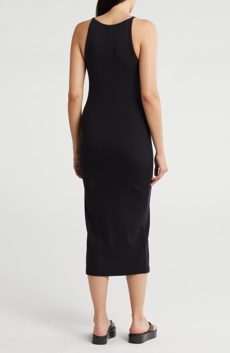 James Perse Ribbed Midi Tank Dress, Alternate, color, 