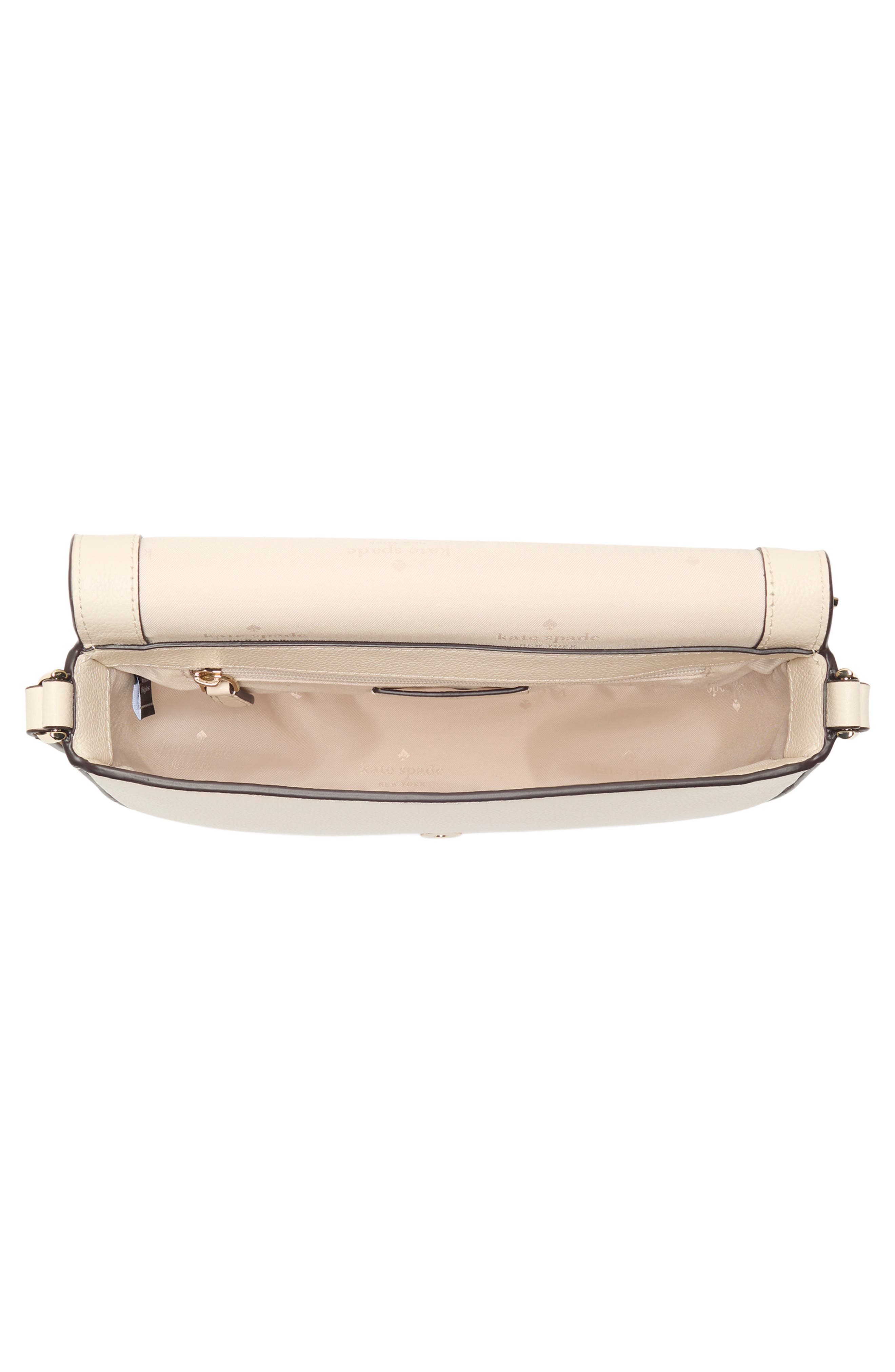 luna crescent crossbody bag, Alternate, color, PARCHMENT.