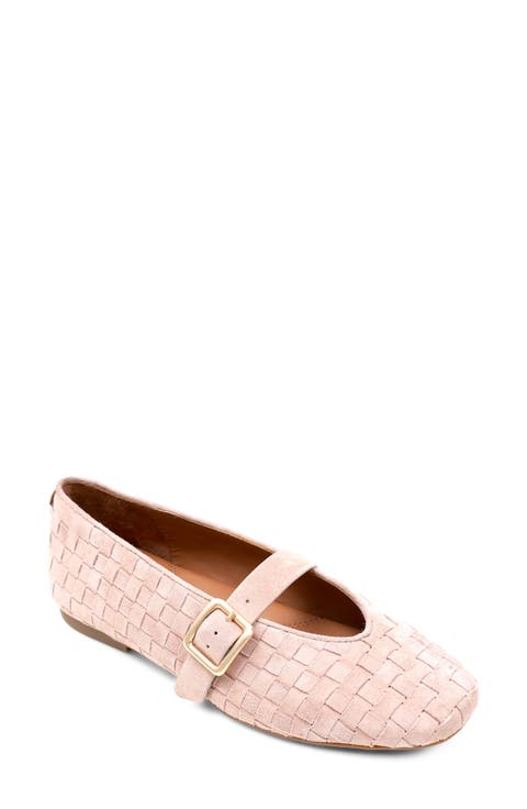 Winifred Woven Mary Jane Flat (Women)