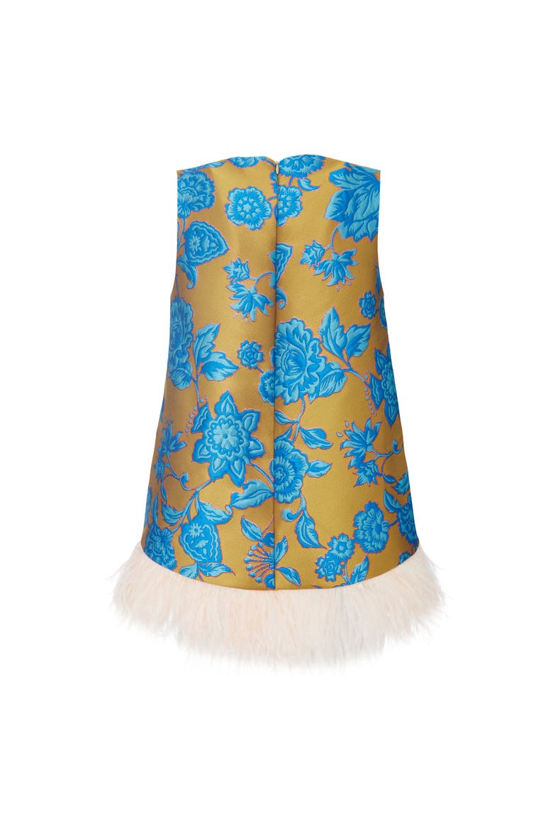 La Scala Top, Alternate, color, Hottie Jacquard Turquoise