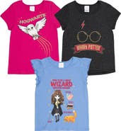 HARRY POTTER 3 Pack Logo T-Shirt