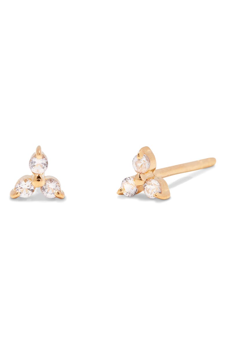 Brook and York Leighton Cubic Zirconia Stud Earrings, Main, color, 