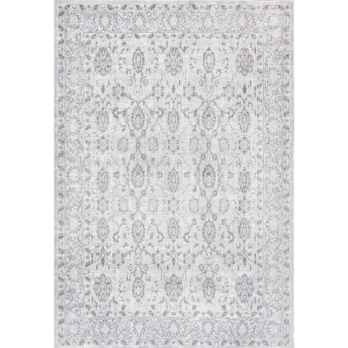 Jonathan Y Lotus Modern Persian Floral Area Rug In Gray