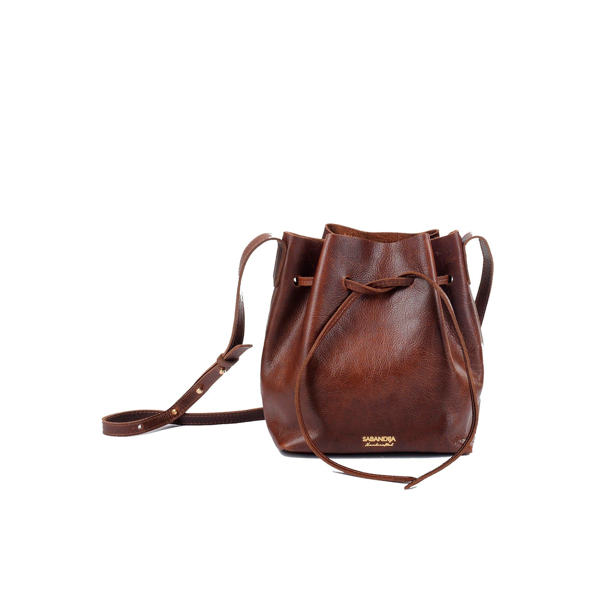 Courtesy Leather Crossbody Bag, Main, color, Tobacco