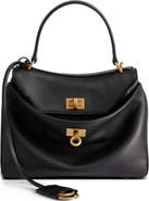 Balenciaga Mini Rodeo Leather Top Handle Bag
