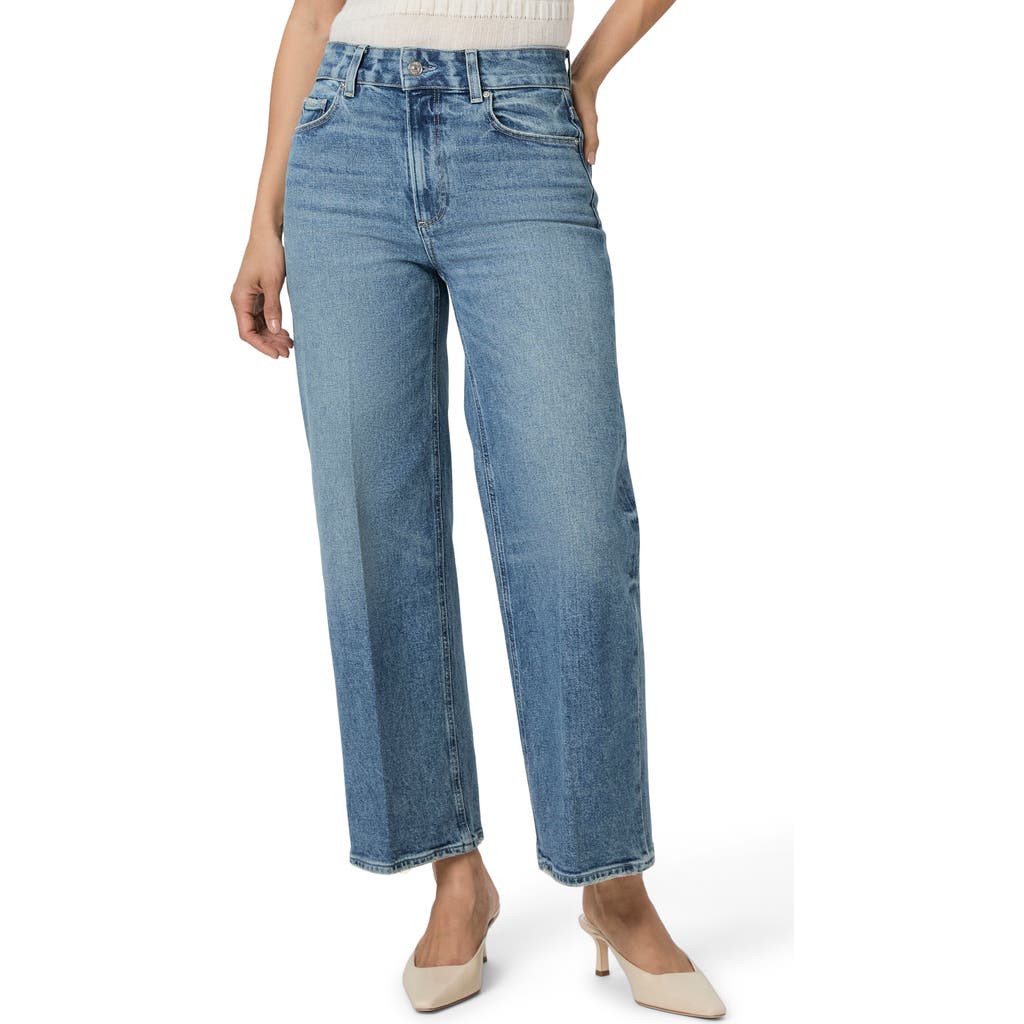 PAIGE PAIGE SASHA HIGH WAIST ANKLE WIDE LEG JEANS
