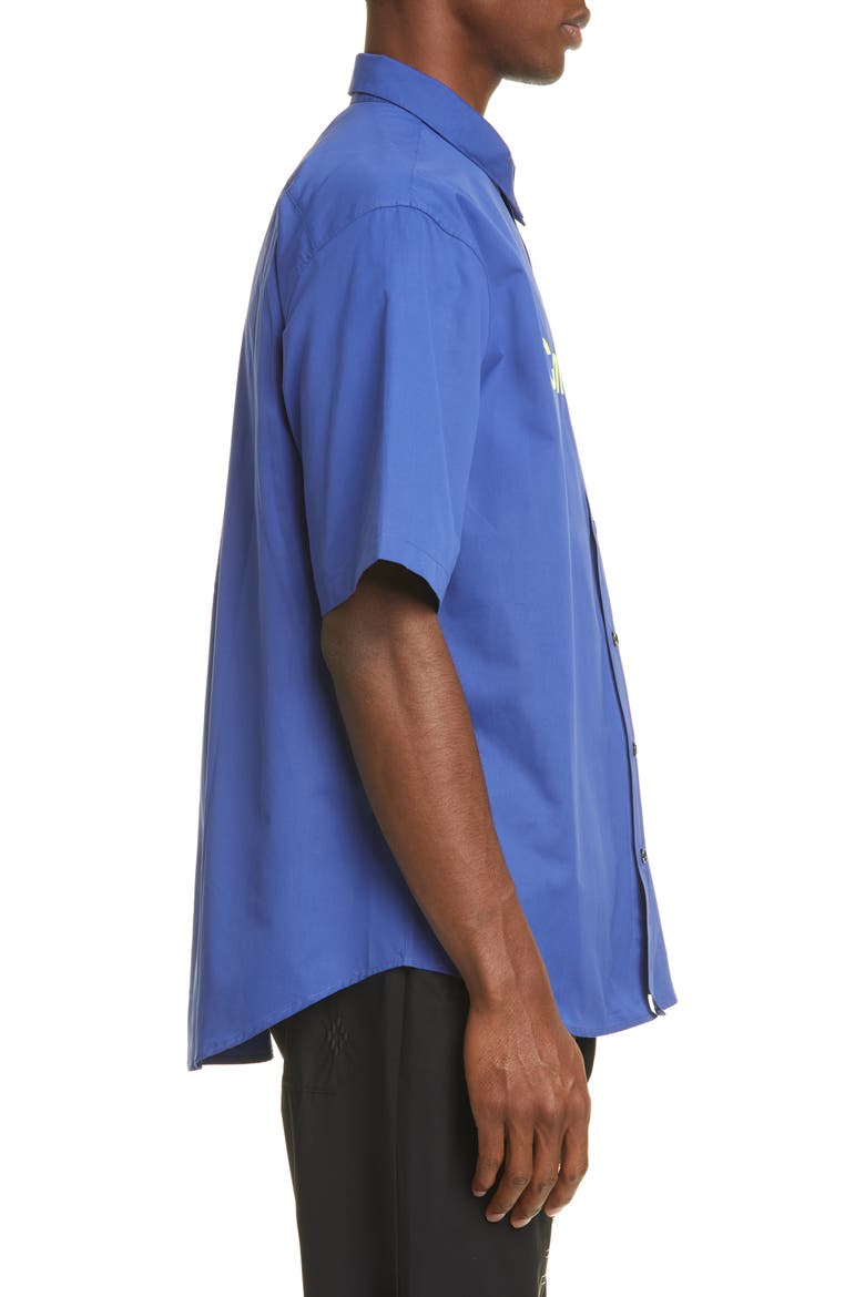 Confidencial Pocket Shirt, Alternate, color, BLUE LIME