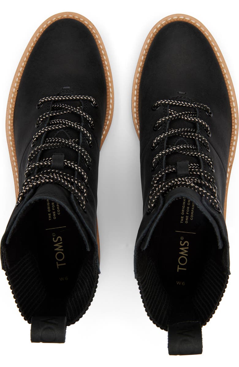 TOMS Leather Frankie Boot, Alternate, color,