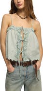 Lucky Brand Crochet Trim Camisole