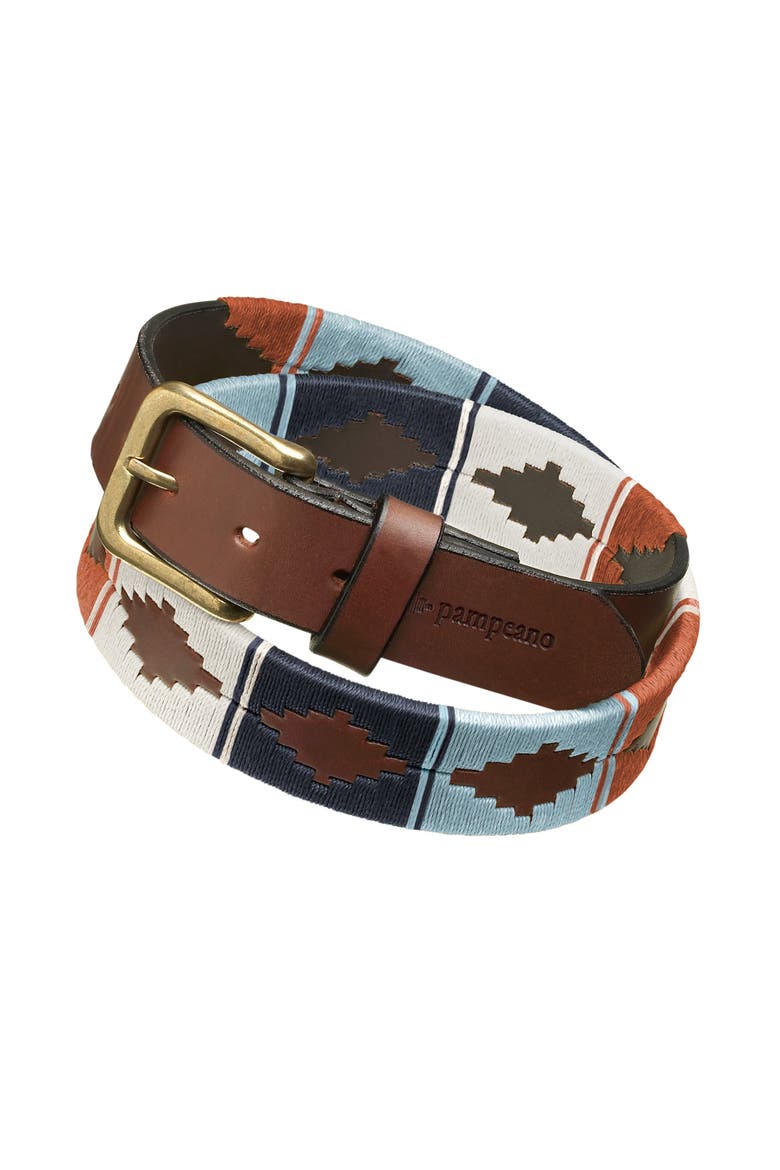 Orilla Belt, Alternate, color, Brown/Burnt Orange/Cream