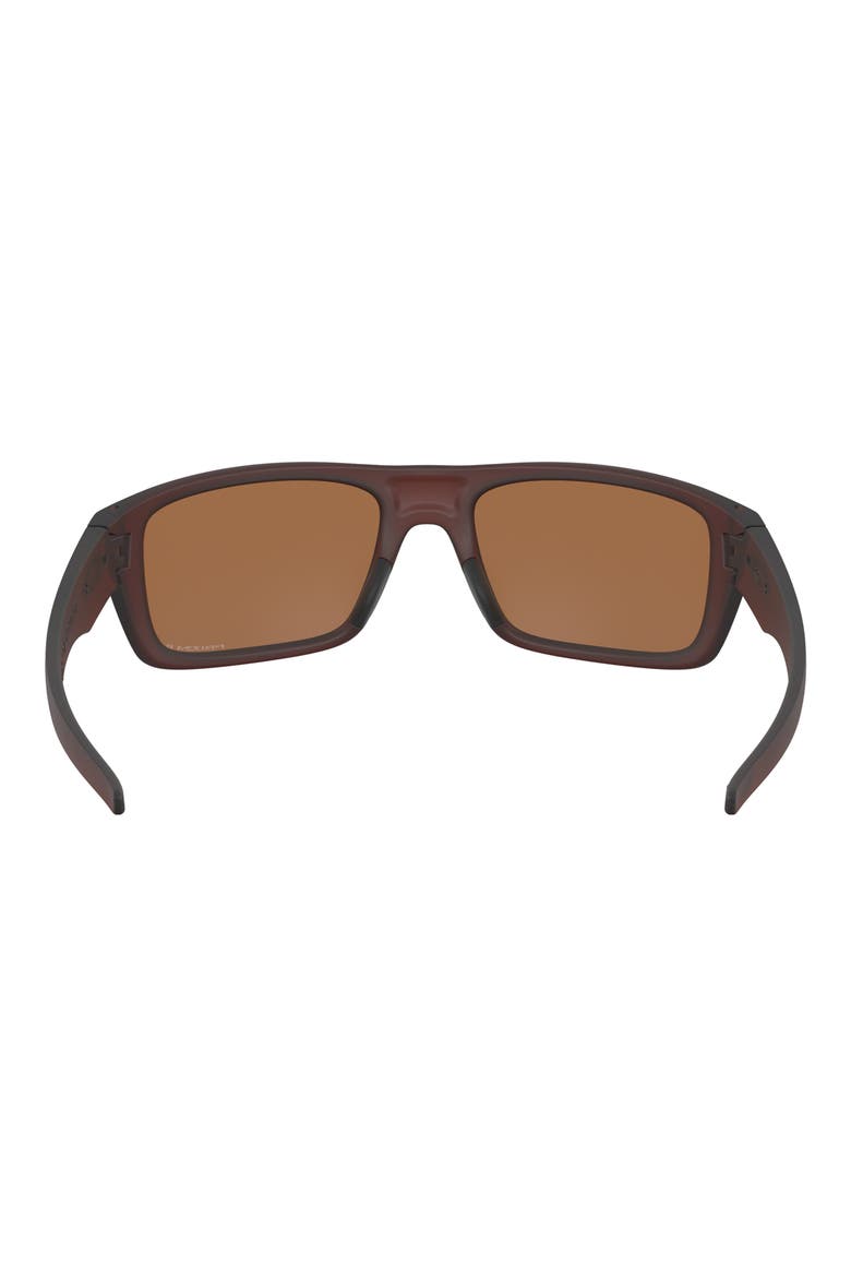 61mm Rectangular Sunglasses, Alternate, color, TORTOISE