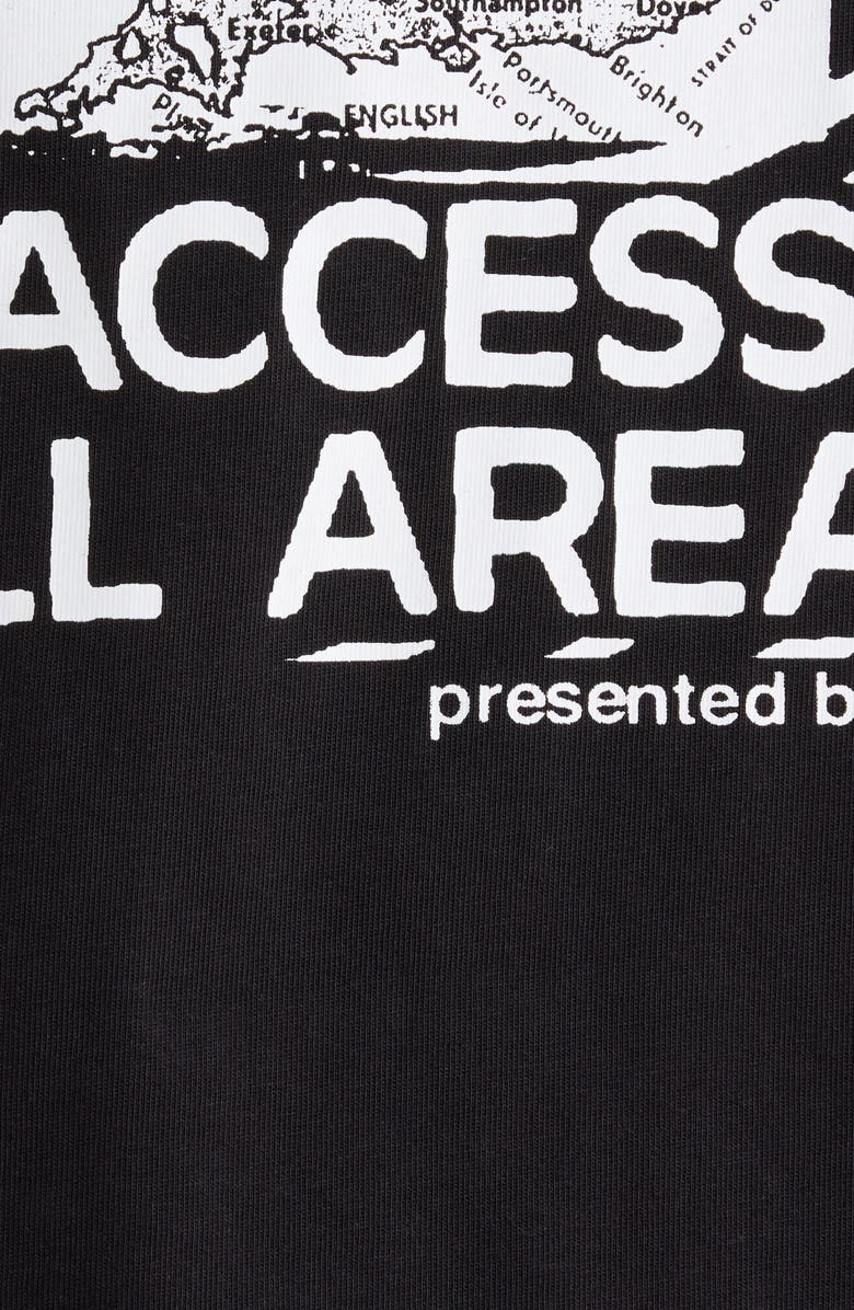 PLEASURES x Oasis All Access Graphic T-Shirt, Alternate, color, Black
